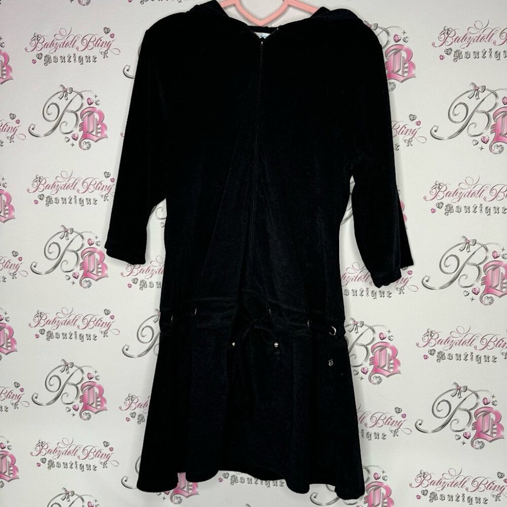 Aqua la vie en rose dress terry cloth towel material lace up corset belted rope